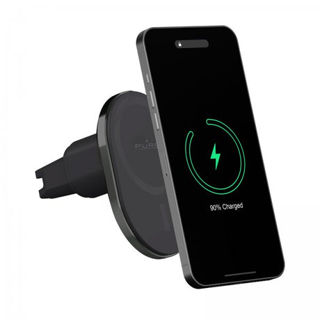 Puro Bilholder Mag Pro 15W MagSafe Sort