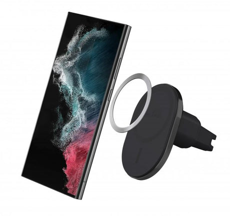 Puro Bilholder Mag Pro 15W MagSafe Sort