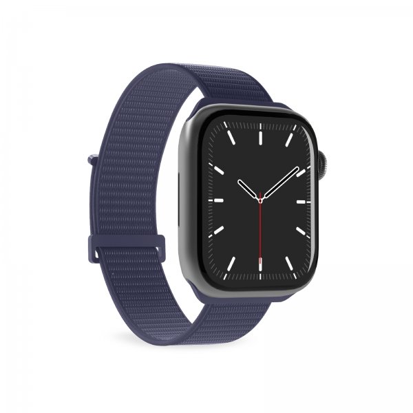 Puro Apple Watch 44/45/46/Ultra 49mm Rem Sportrem Crown Blå