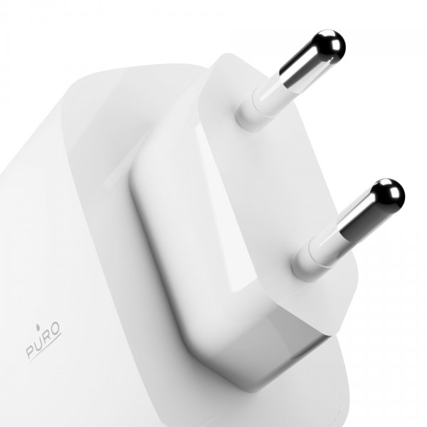 Puro oplader med kabel ProLite Kit USB-C 45W 1.2m Hvid