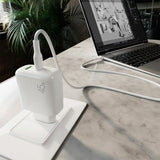 Puro oplader med kabel ProLite Kit USB-C 45W 1.2m Hvid