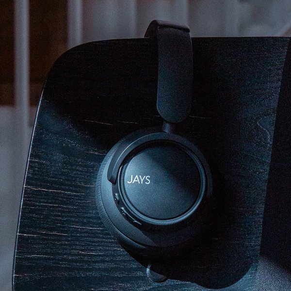 Jays q-Nine ANC Trådløse Hovedtelefoner Sort