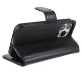 Nordic Covers iPhone 14 Pro Cover Essential Læder Raven Black