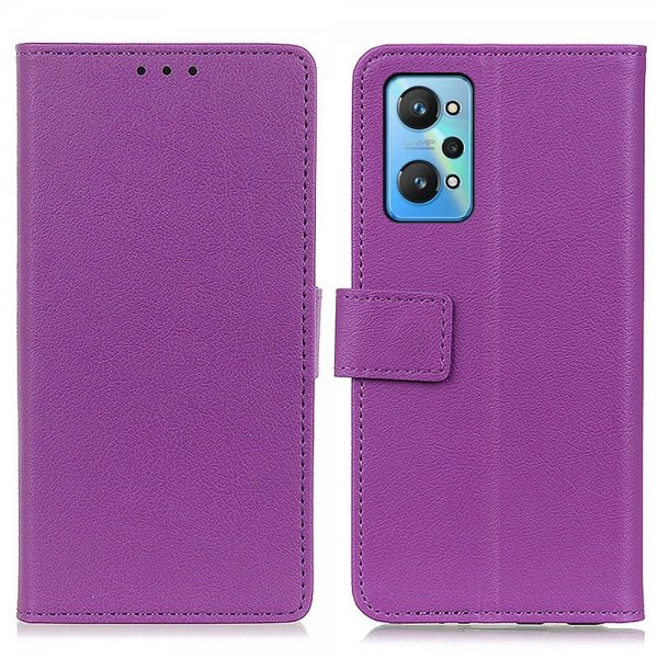 Realme GT Neo 2 Cover Litchi Lilla