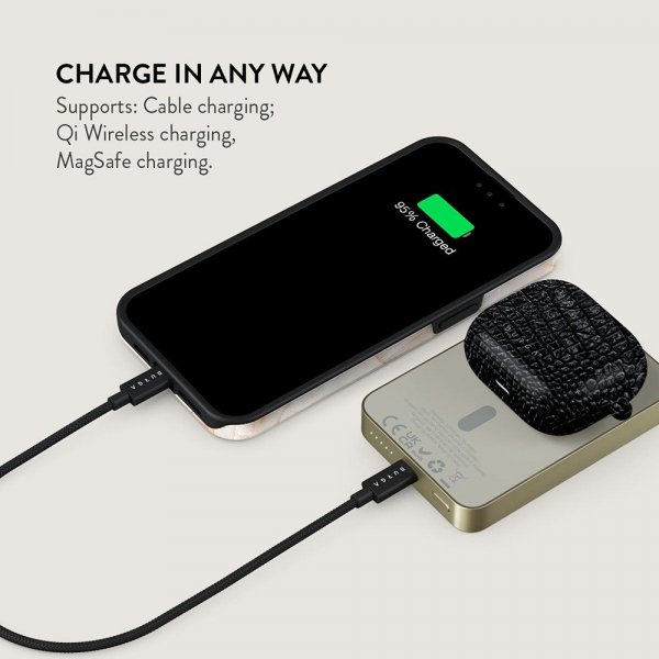 Burga Powerbank MagSafe 5000 mAh Reaper's Touch Guld