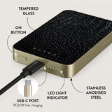 Burga Powerbank MagSafe 5000 mAh Reaper's Touch Guld