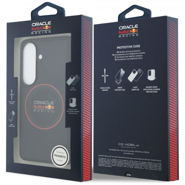 Red Bull Samsung Galaxy S26 Plus Cover Meshed Ring MagSafe Blå