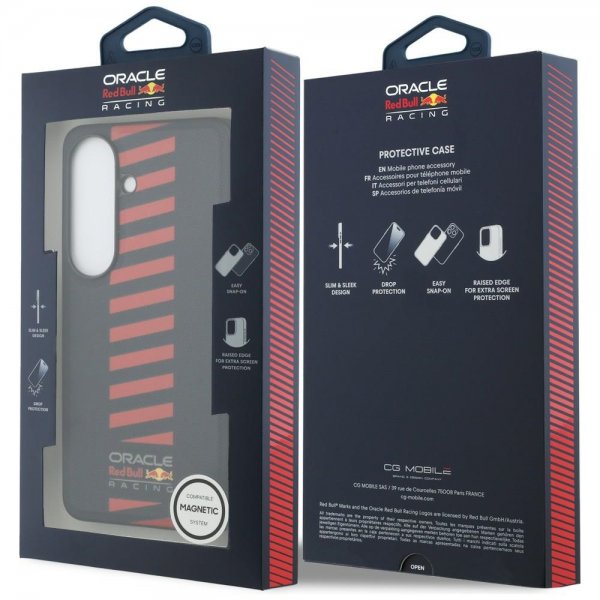 Red Bull Samsung Galaxy S26 Cover Mesh Powerbank MagSafe Blå