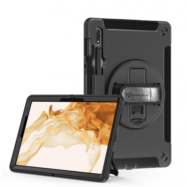 Armor-X Samsung Galaxy Tab S8 Cover RIN Stød- og Regntæt Etui