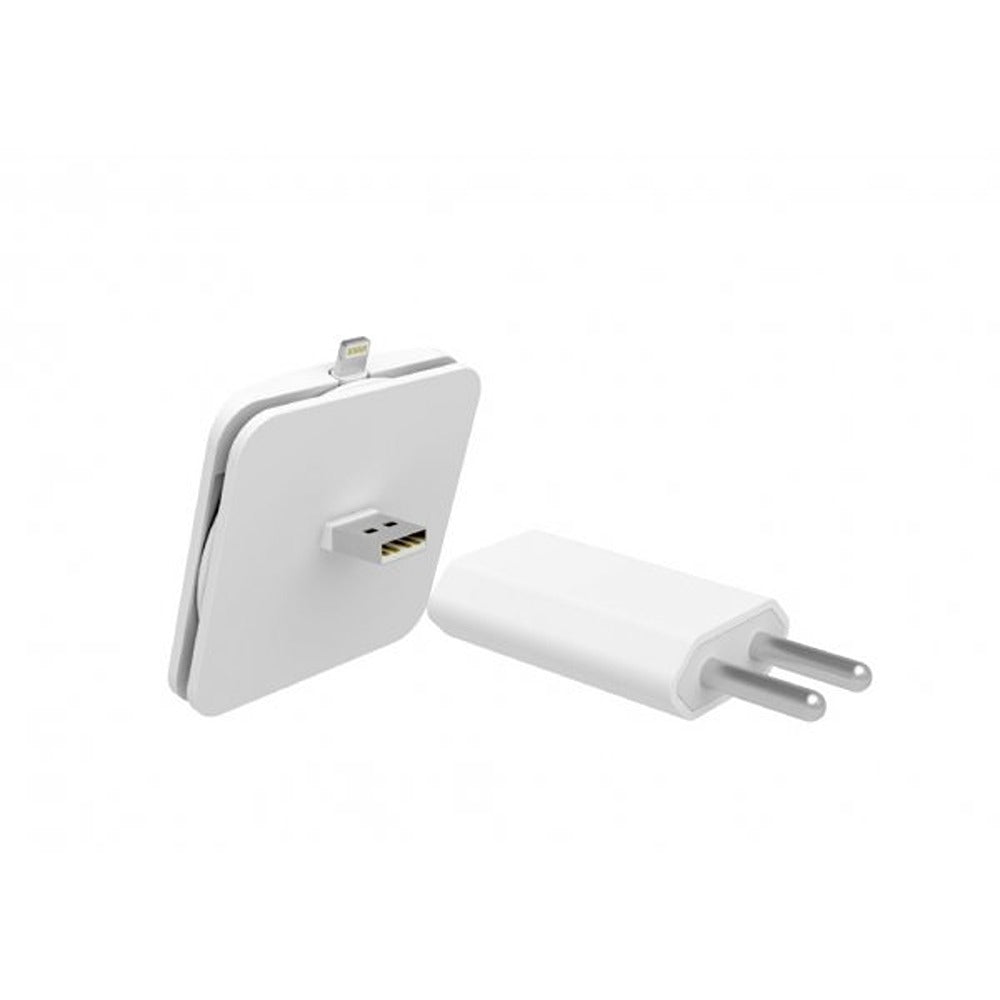 Bluelounge Rolio Ladestation Lightning Hvid