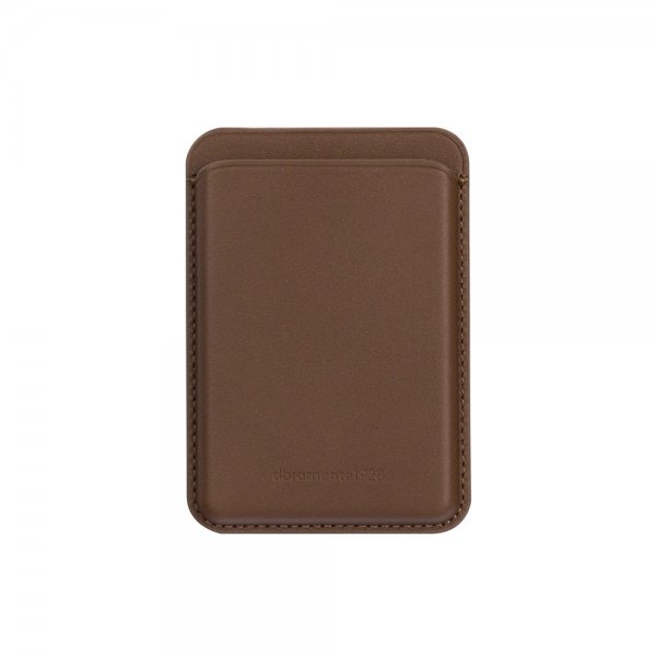 dbramante1928 Kortholder Læderpung MagSafe Dark Tan