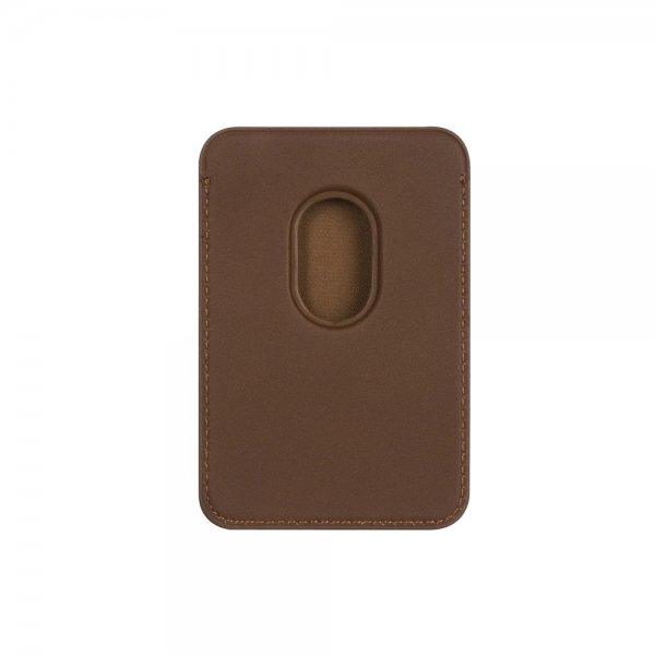 dbramante1928 Kortholder Læderpung MagSafe Dark Tan
