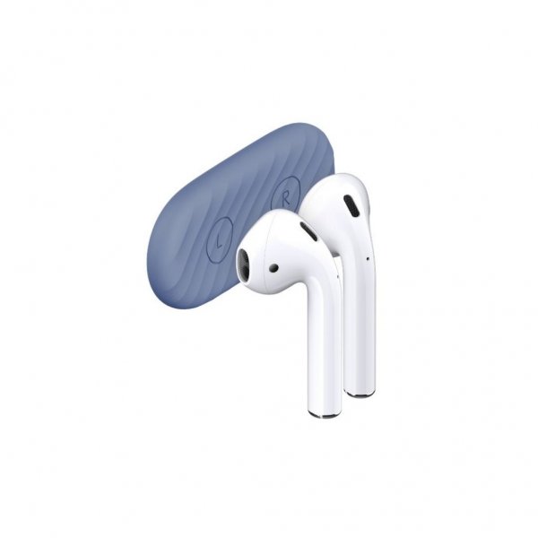 KeyBudz AirDockz Magnetisk holder til AirPods Blå