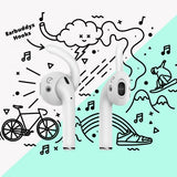 KeyBudz EarBuddyz ørekroge til AirPods og EarPods Hvid