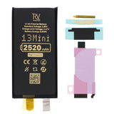 Rvelon Batteri til iPhone 13 mini 2520mAh uden flexkabel