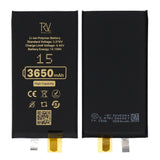 Rvelon Batteri til iPhone 15 3650mAh uden flexkabel