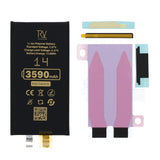 Rvelon Batteri til iPhone 14 3590mAh uden flexkabel