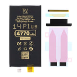 Rvelon Batteri til iPhone 14 Plus 4770mAh uden flexkabel