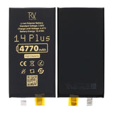 Rvelon Batteri til iPhone 14 Plus 4770mAh uden flexkabel