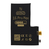 Rvelon Batteri til iPhone 16 Pro Max 5050mAh uden flexkabel