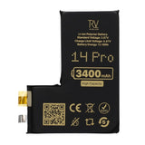 Rvelon Batteri til iPhone 14 Pro 3400mAh uden flexkabel