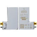 Rvelon Batteri til iPhone 16 Pro 3800mAh uden flexkabel
