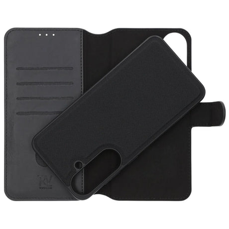 Rvelon Samsung Galaxy S26 FE Etui 4 Kortholder Løstagbart Cover Sort