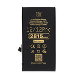 Rvelon Batteri til iPhone 12 og 12 Pro – 2815 mAh Original kapacitet