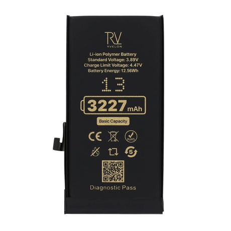 Rvelon Batteri til iPhone 13 – 3227 mAh Original kapacitet