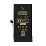 Rvelon Batteri til iPhone 13 Mini – 2406 mAh original kapacitet