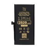 Rvelon Batteri til iPhone 13 Mini – 2520 mAh høj kapacitet