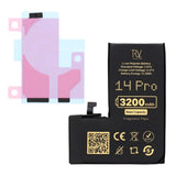 Rvelon Batteri til iPhone 14 Pro – 3200 mAh original kapacitet