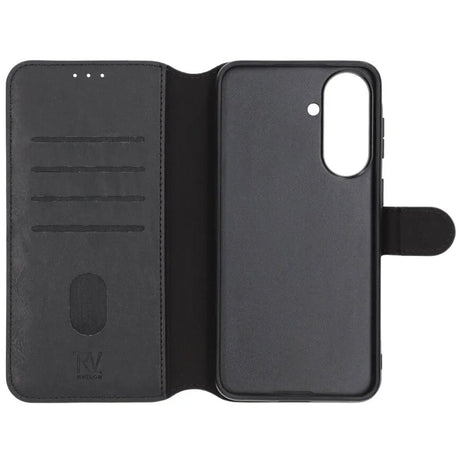 Rvelon Samsung Galaxy A37 Etui 4 Kortholder Aftageligt Cover Sort