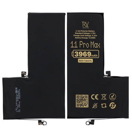 Rvelon Premium Batteri til iPhone 11 Pro Max - 3969mAh
