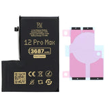 Rvelon Premium Batteri til iPhone 12 Pro Max - 3687mAh