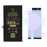 Rvelon Premium Batteri til iPhone 12/12 Pro - 2815mAh