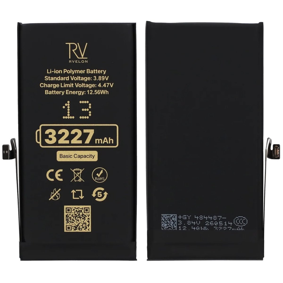 Rvelon Premium Batteri til iPhone 13 - 3227mAh