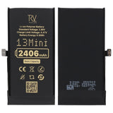 Rvelon Premium Batteri til iPhone 13 Mini - 2406mAh