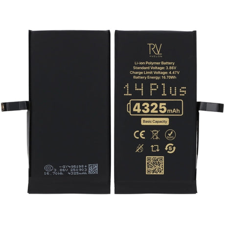 Rvelon Premium Batteri til iPhone 14 Plus - 4325mAh