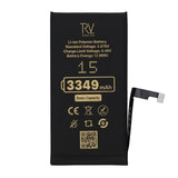 Rvelon Premium Batteri til iPhone 15 - 3349mAh