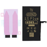 Rvelon Premium Batteri til iPhone 15 Plus - 4383mAh