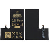 Rvelon Premium Batteri til iPhone 15 Pro - 3274mAh