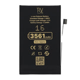 Rvelon Premium Batteri til iPhone 16 - 3561mAh