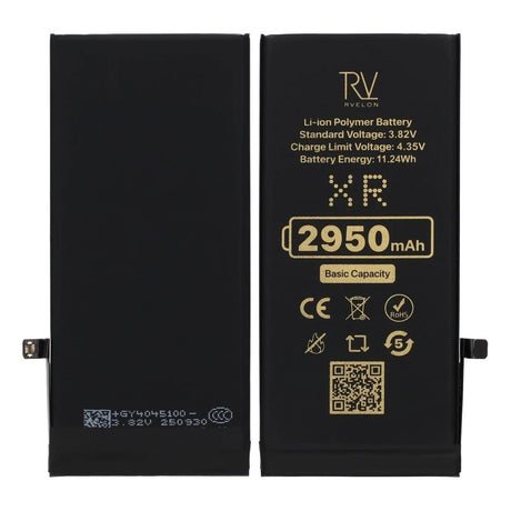 Rvelon Premium Batteri til iPhone XR - 2950mAh