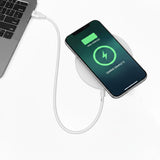 Rvelon Trådløs MagSafe Oplader Qi2 15W USB-C - Hvid