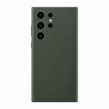 Samsung Original Galaxy S23 Ultra Cover i Læder Grøn