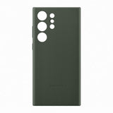 Samsung Original Galaxy S23 Ultra Cover i Læder Grøn