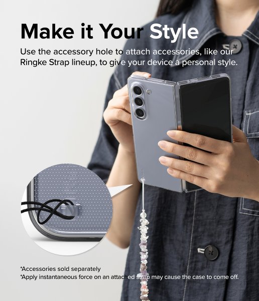 Ringke Samsung Galaxy Z Fold 5 Cover Slim Clear