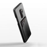 Mujjo Samsung Galaxy S9 Plus Cover Full Læder Wallet Case Oliven Grøn