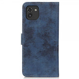 Samsung Galaxy A03 Cover Vintage Blå